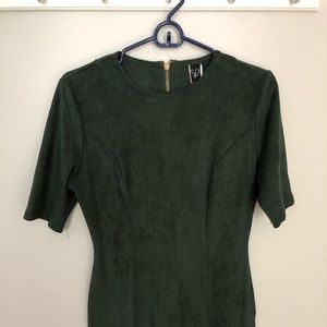Green formal dress